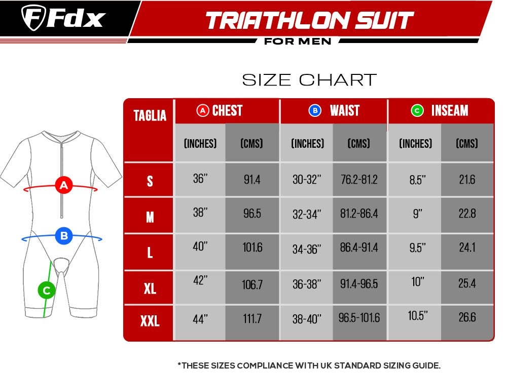 Size Chart - FDX Sports US