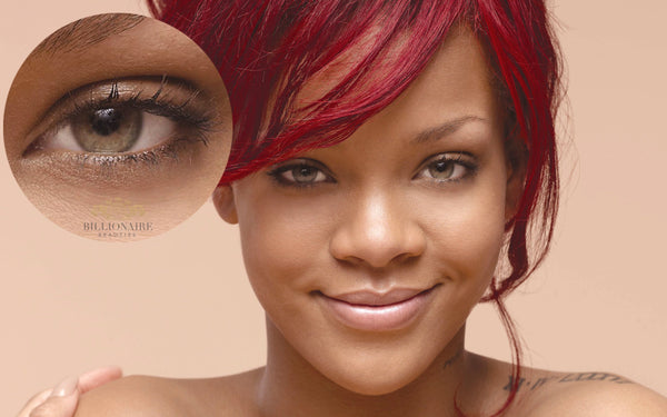 Rihanna Wearing Contact Lenses