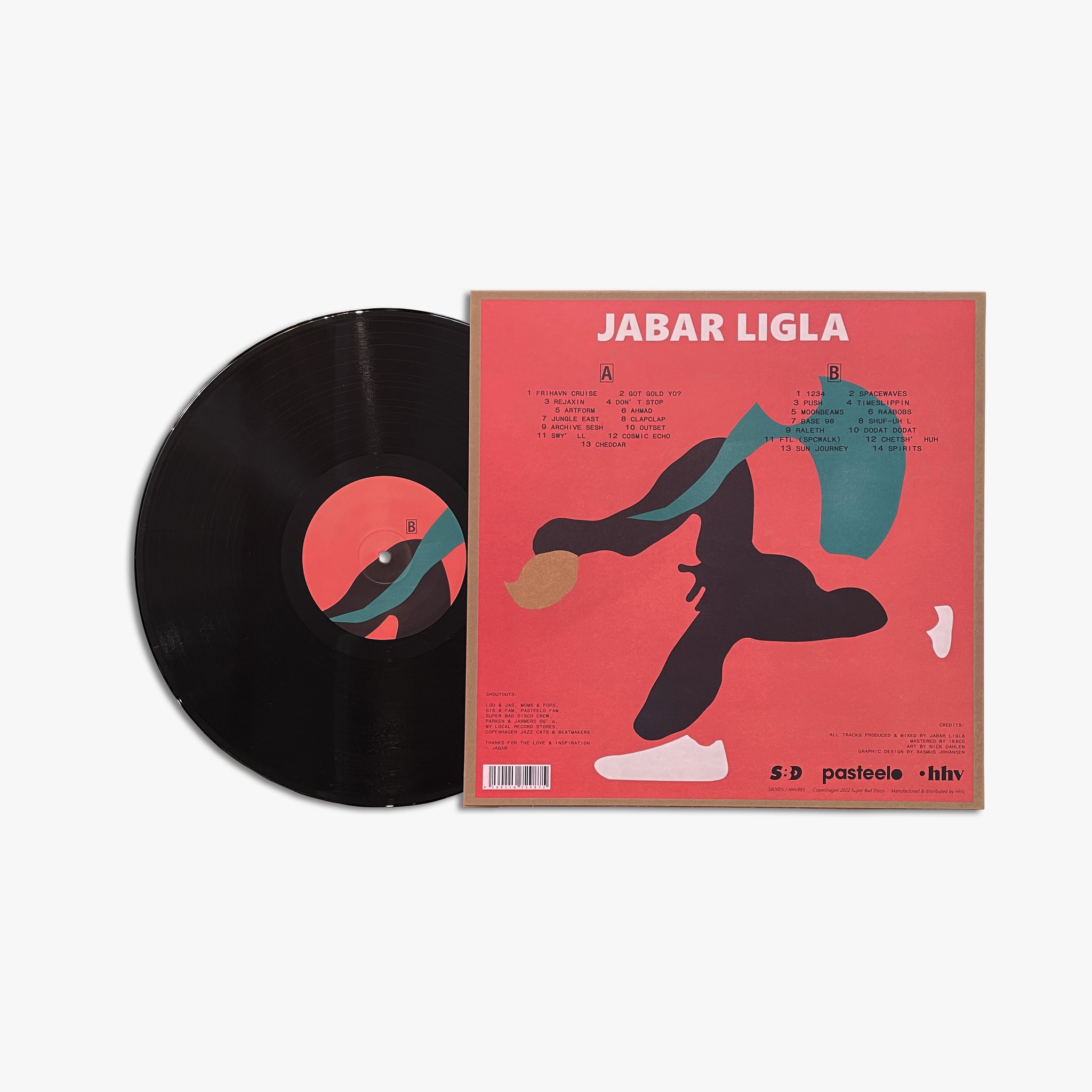 JABAR LIGLA - LP – Pasteelo