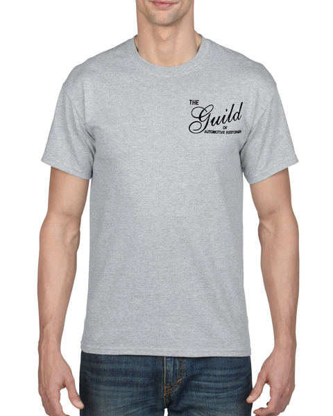 Guild Embroidered Logo T-Shirt – The Guild of Automotive Restorers