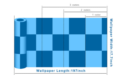 the size of coloribbon peel and stick solid color wallpaper