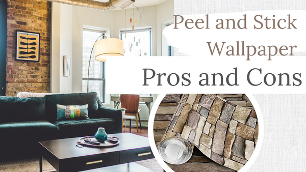 Peel and Stick Wallpaper Pros and Cons
