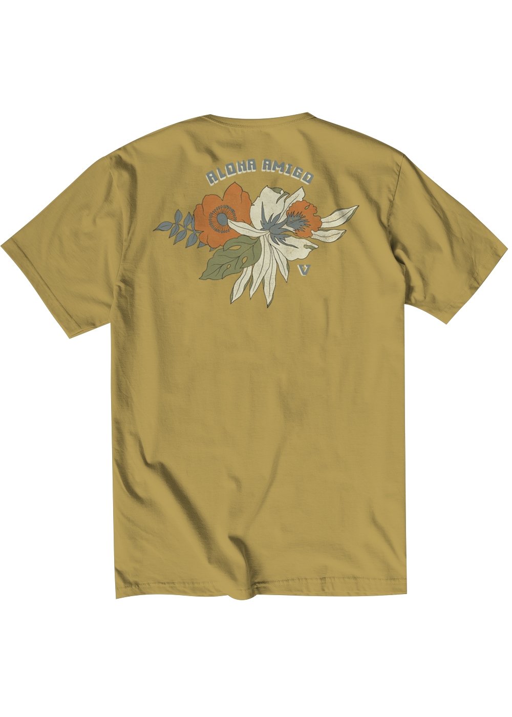 Vissla Mens T-Shirt | Aloha Amigo Organic Pocket Tee – Vissla.com