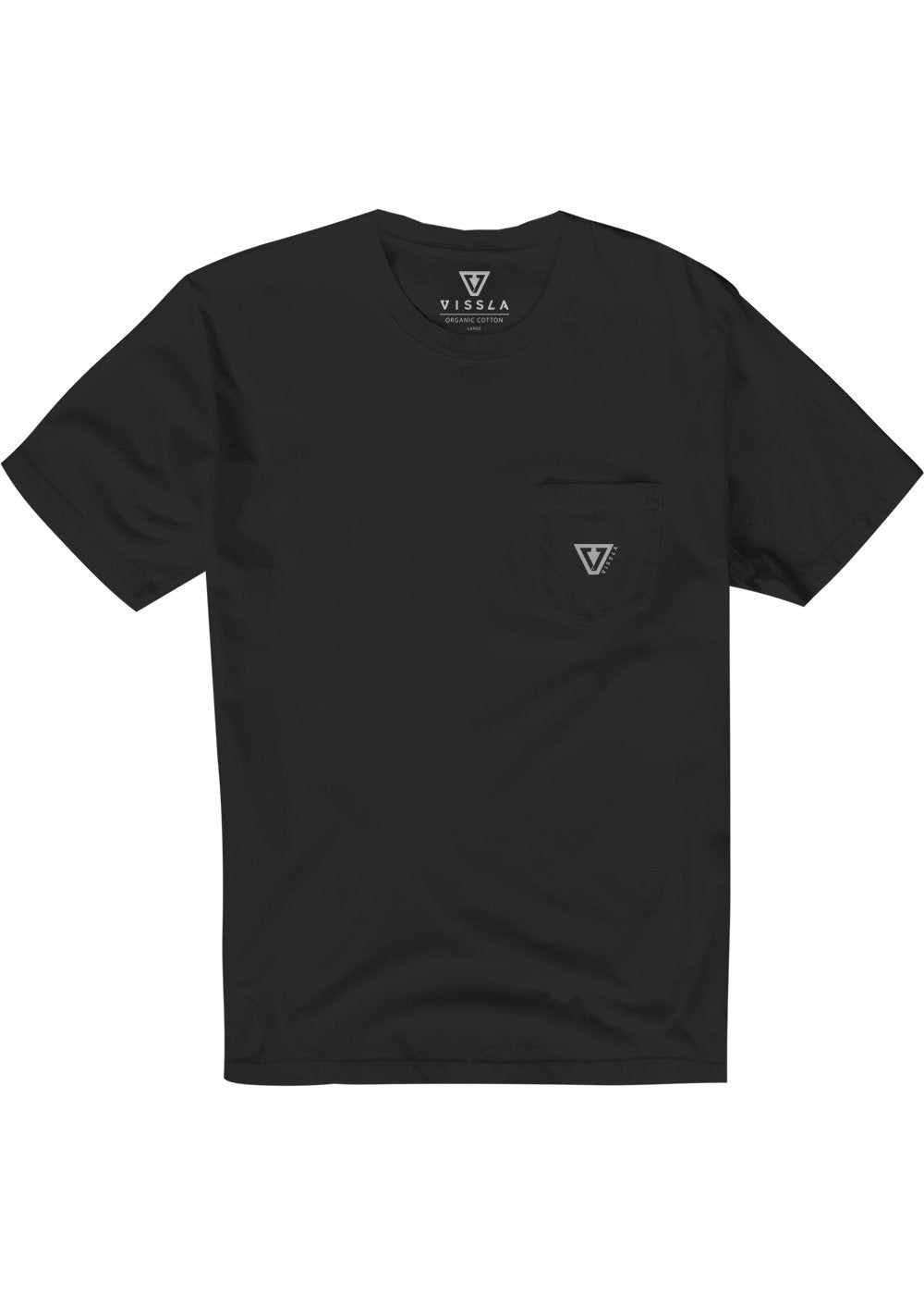 Vissla Mens T-Shirt | Pocket Established Premium – Tee