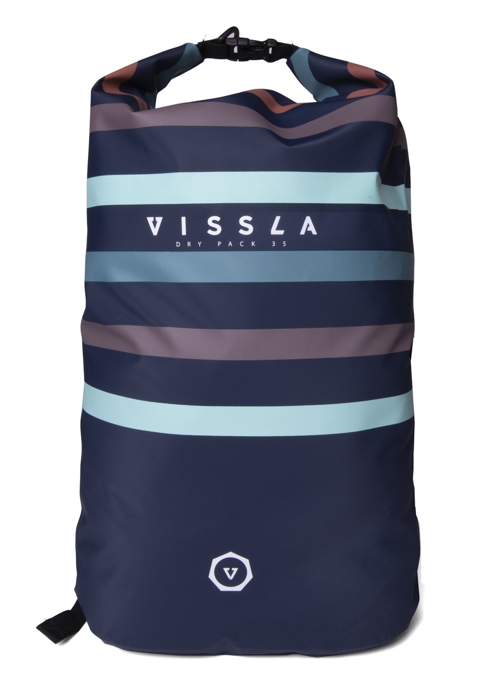 Vissla Dry Bag | 7 Seas 35L Dry Backpack Navy – Vissla.com