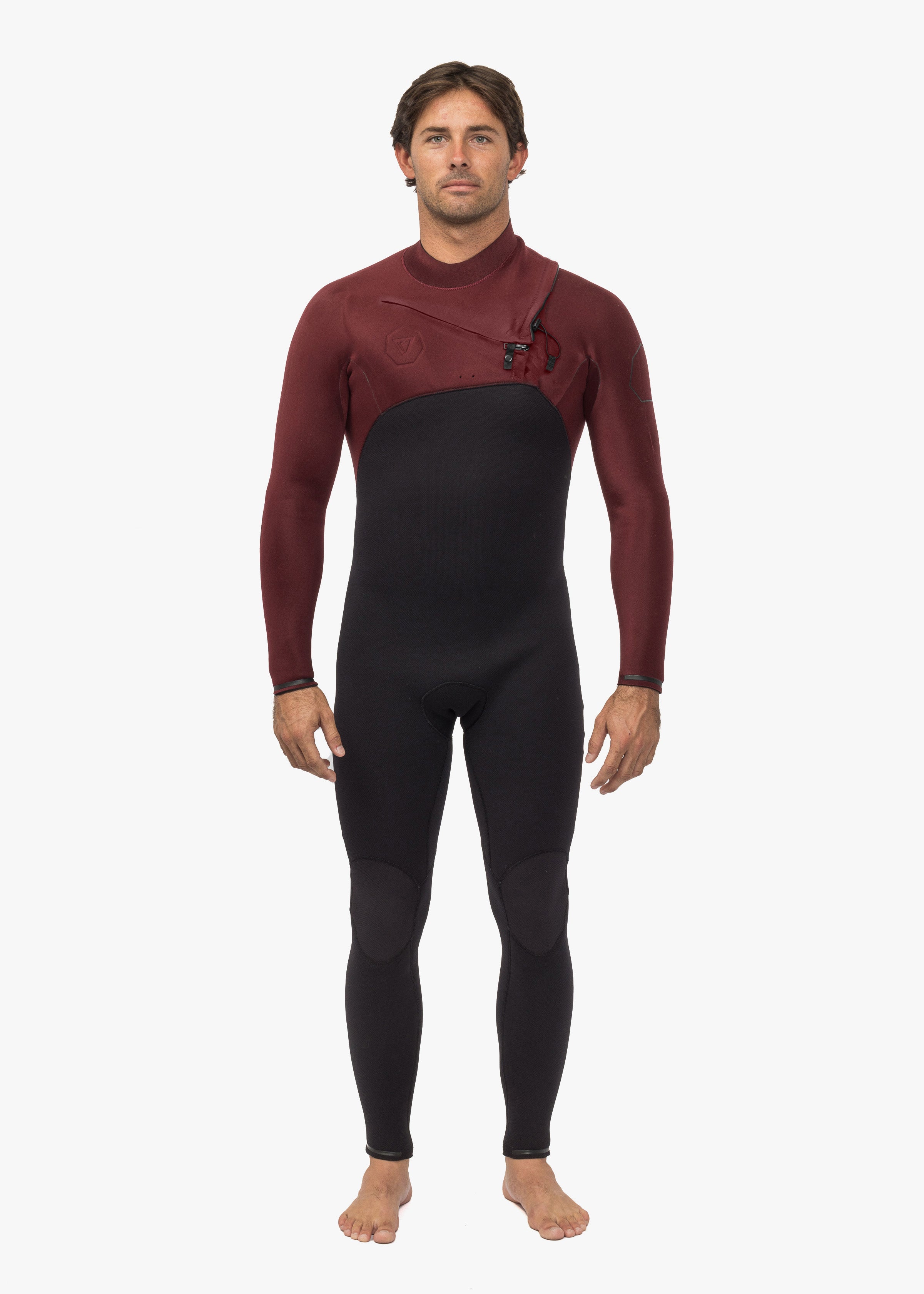 High Seas II 4-3 Full Chest Zip Wetsuit