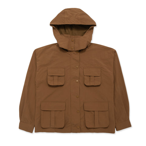 Lost Files Rain Jacket - Dark Brown