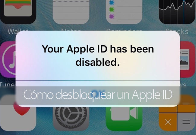 desbloquear mi cuenta de apple store