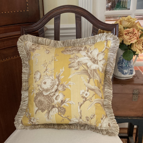 Yellow Roses Pillow