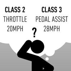 Class 2 and Class 3 e-bike specifications