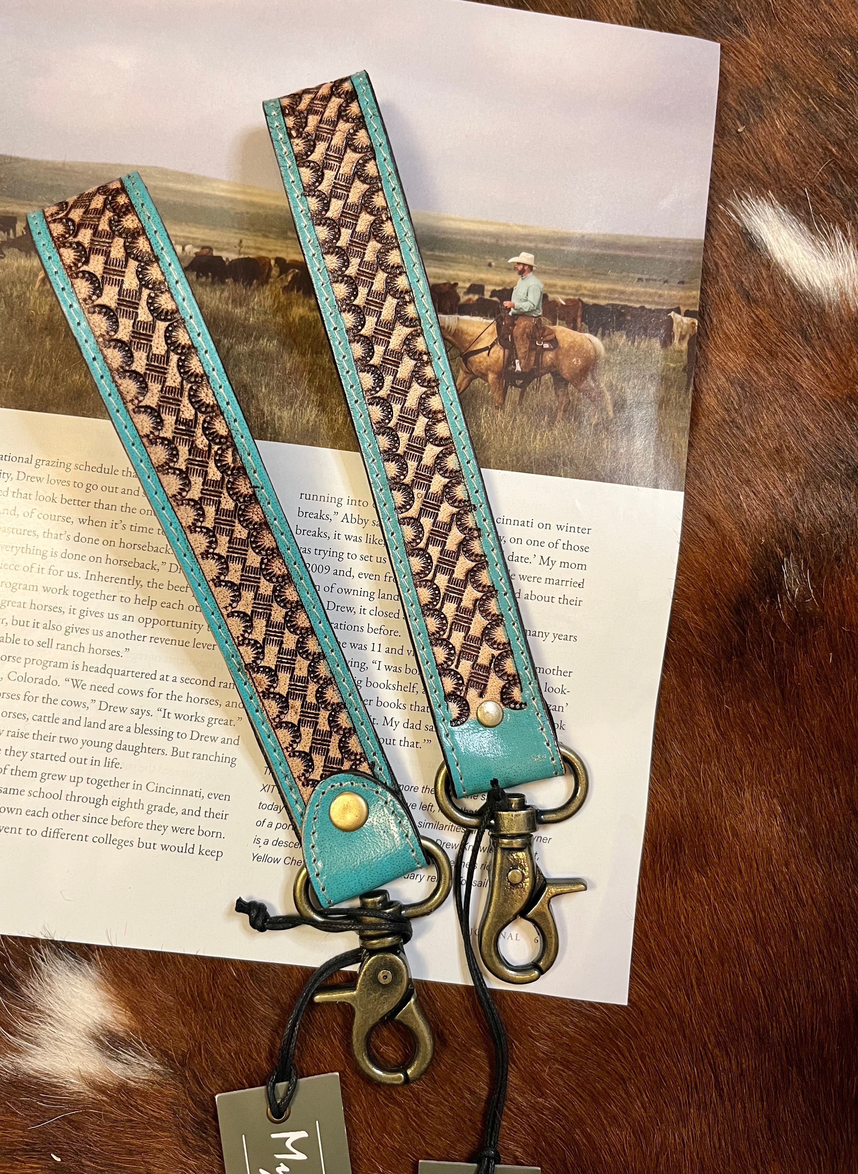 Teal Accent Key Chain