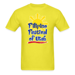 Filipino Festival of Utah T-shirt - yellow