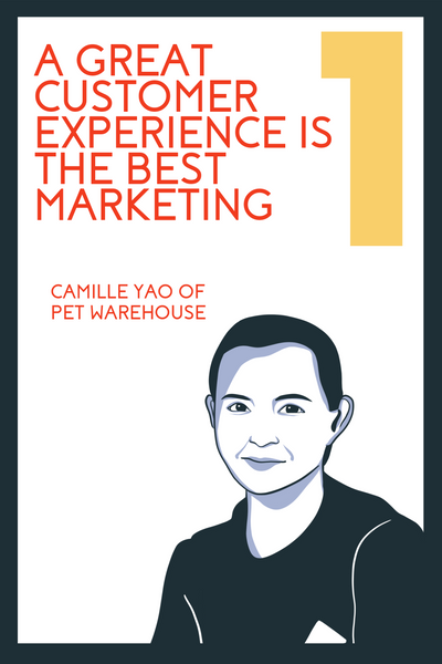 The Evangelists’ Chapter 1, entitled: “A Great Customer Experience is the Best Marketing'' featuring Camille Yao, the Co-Founder and Managing Partner of Pet Warehouse.