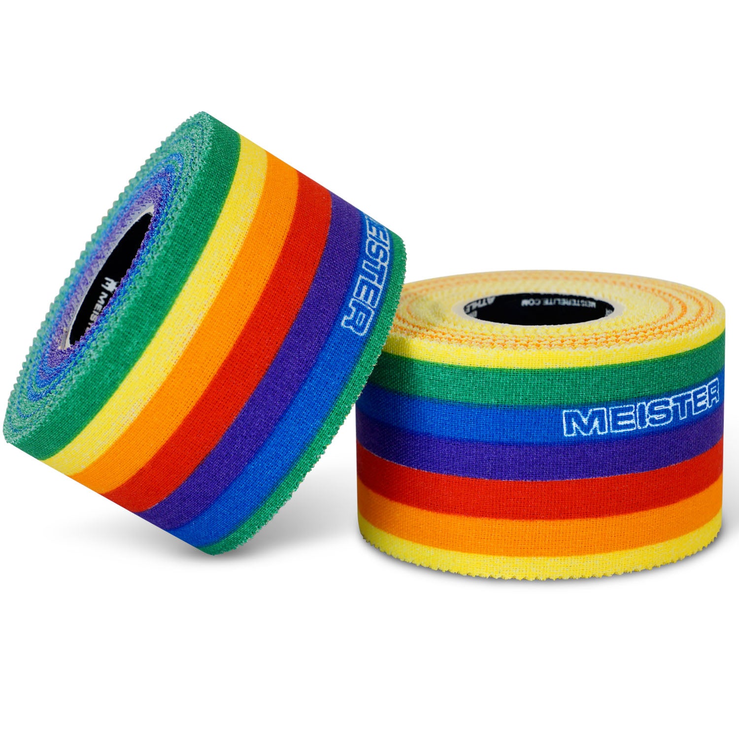 Meister Elite Athletic Tape - 2 Roll Pack - Pride Flag