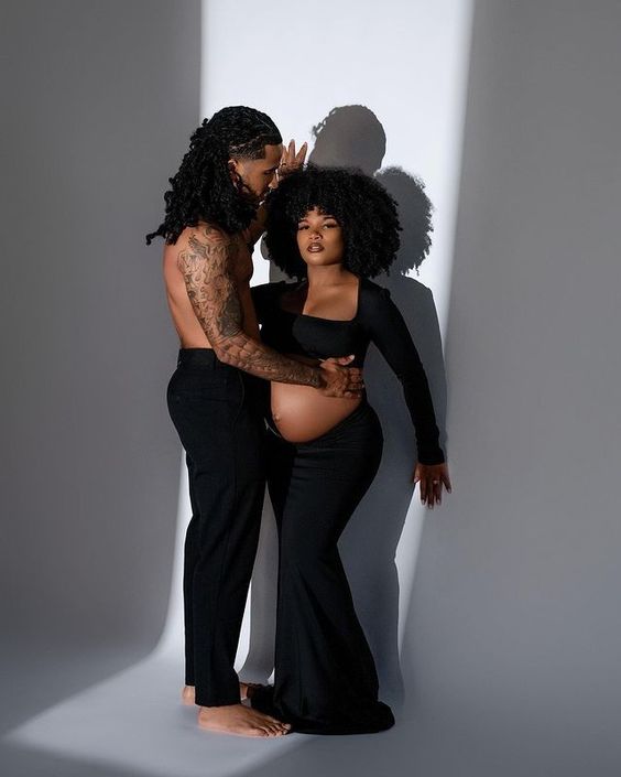 Black Love Maternity Shoot  Maternity picture outfits, Maternity  photography couples, Couple pregnancy photoshoot