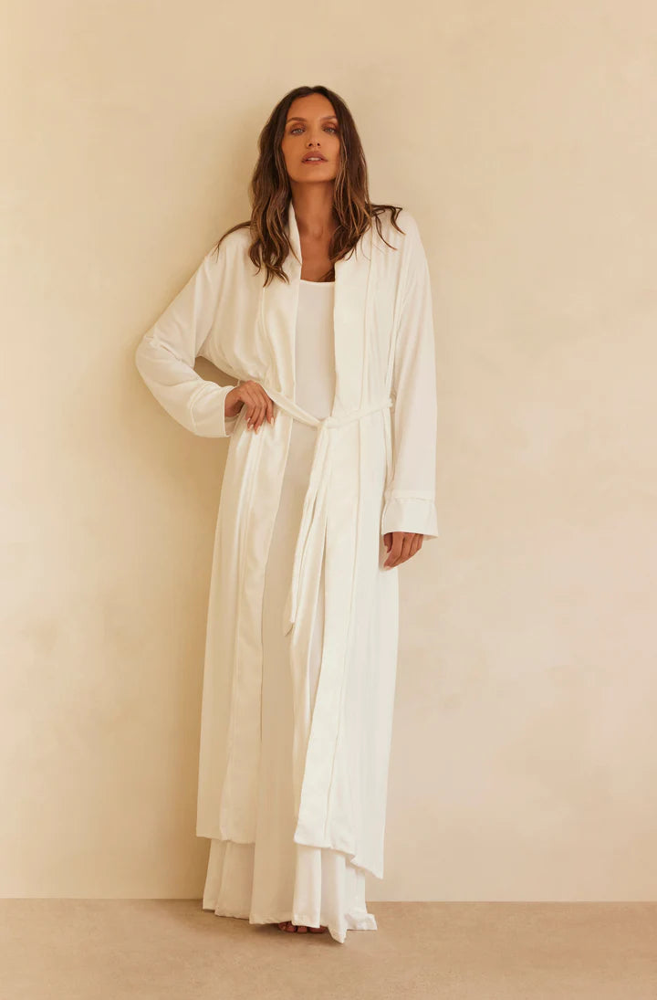 Maternity Nursing Nightgown & Kimono Robe Set