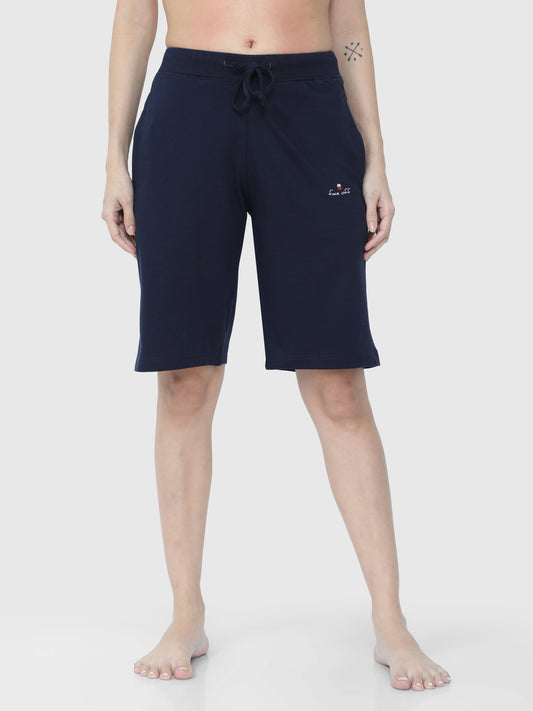 Shop Aegean Blue Women's Cotton Capris At Great Price Online – VILAN  APPARELS