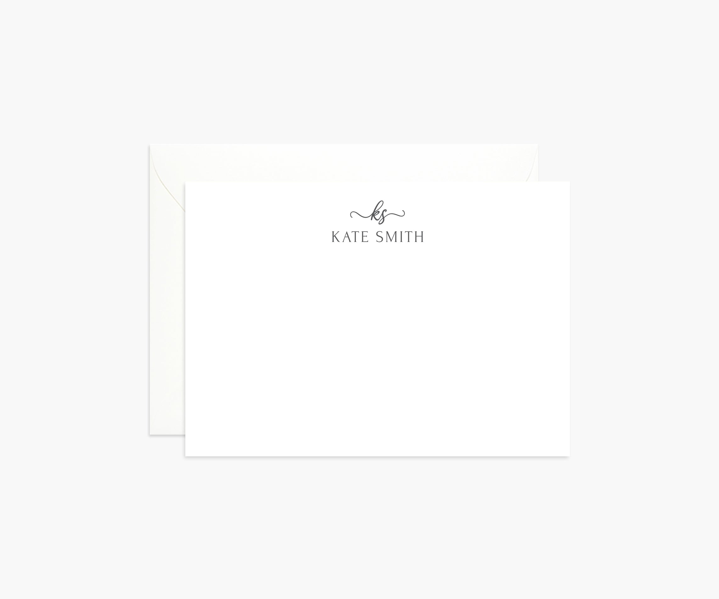 Personalized Flat Notes - Style III