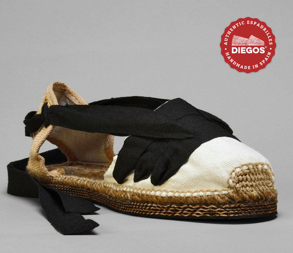 The authentic Catalana espadrille | Traditional laced espadrille from Spain – diegos.com