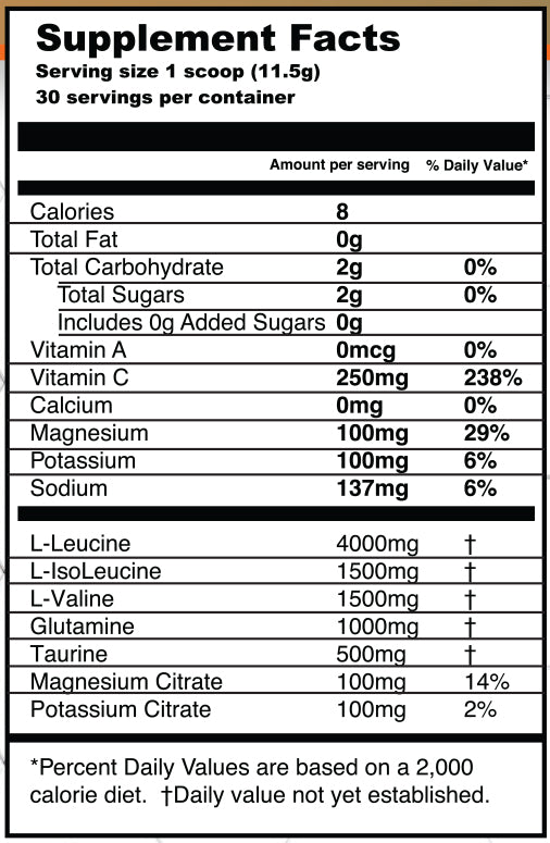 Super8 Nutritional Facts