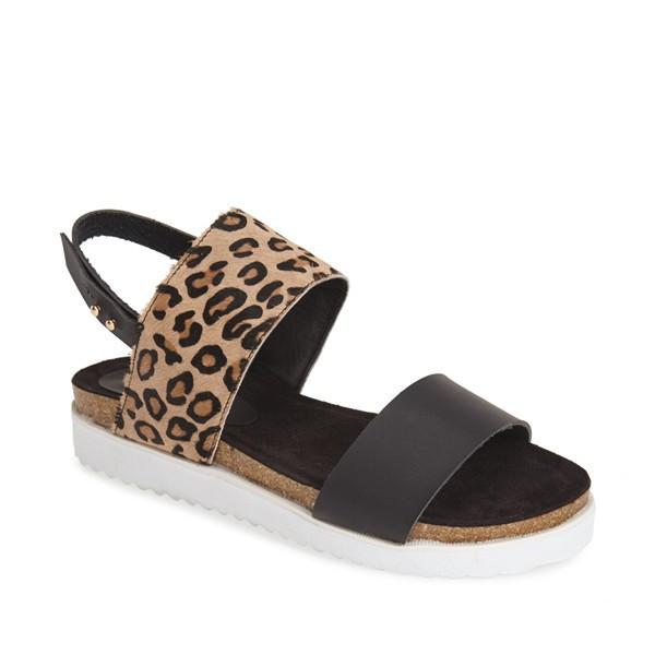 skechers cheetah print sandals