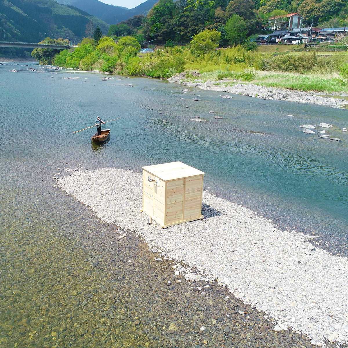 ビッグ割引 清風堂東京本店家庭用サウナボックス 風呂 移動式蒸気浴室