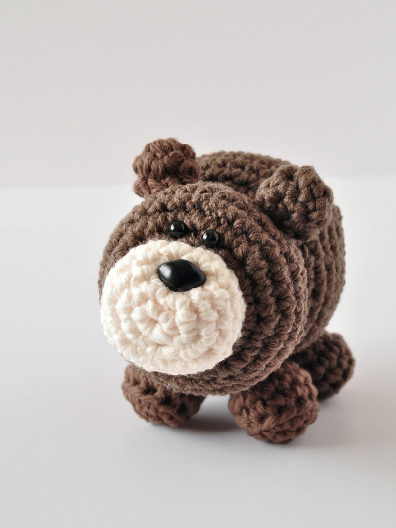 Brown Bear DIY Crochet Kit