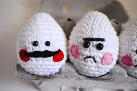 free crochet egg pattern