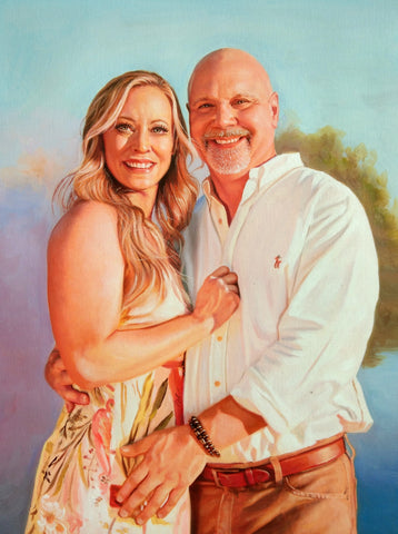 Couple painting by Pictures To Paint