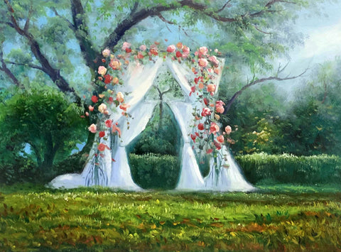 wedding anniversary painting by PicturesToPaint