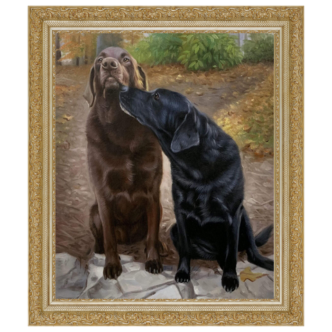 Dog Memorial painting by Pictures to Paint