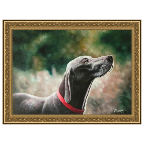 Pet memorial portrait by Pic to Paint