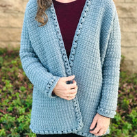 Becky Cardigan - Oversized Crochet Cardigan Pattern – Desert Blossom ...