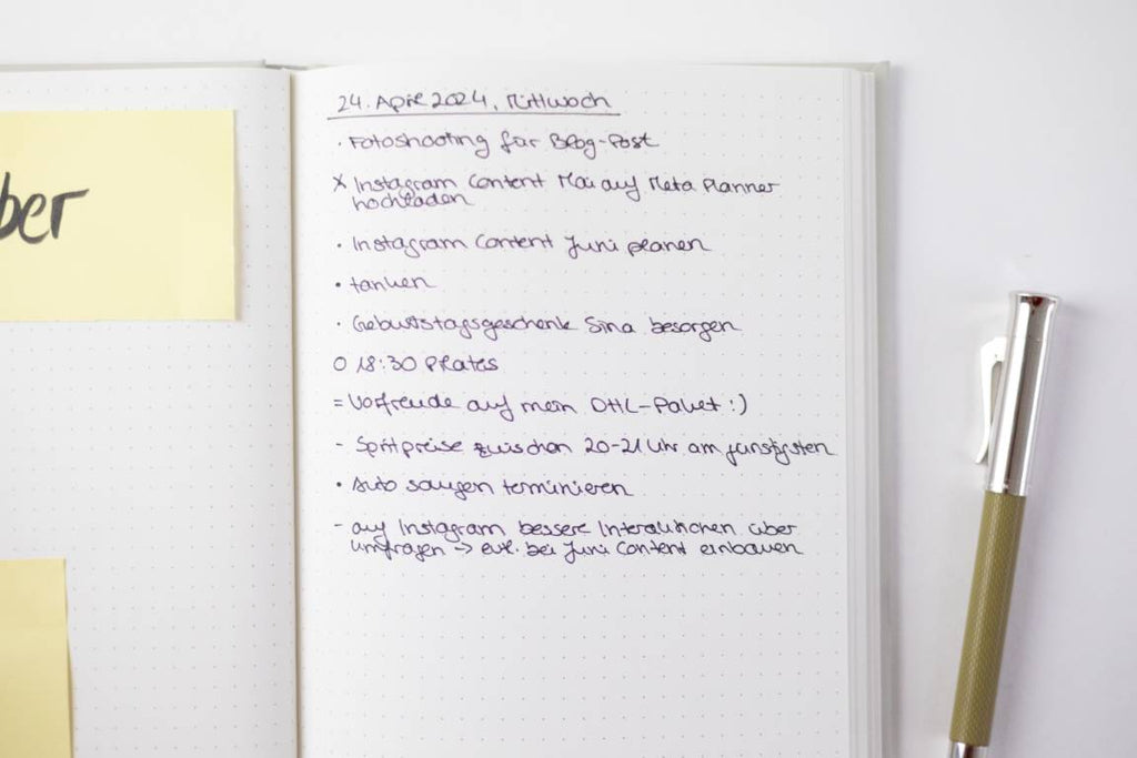 Bullet Journal Anleitung