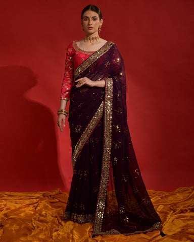 5 Best Organza Sarees For The Summer Wedding Season | LBB