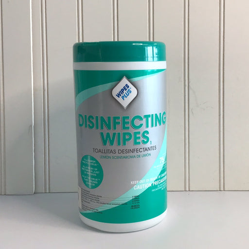 WipesPlus Disinfectant Wipes (Alcohol Free) - 80 Count