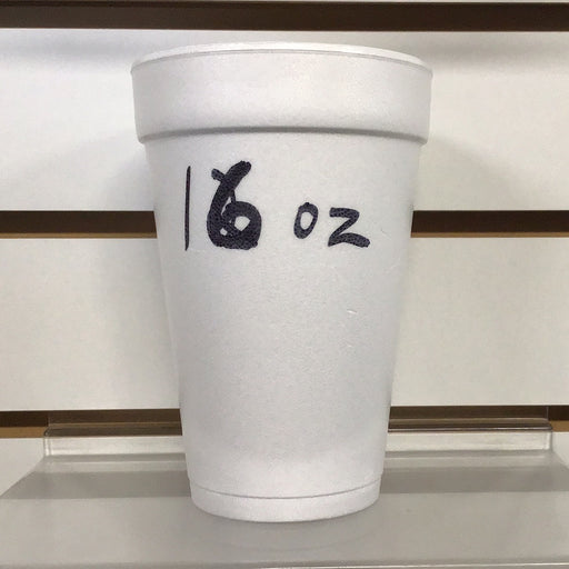 Dart 12J12 12 oz. White Customizable Foam Cup - 1000/Case