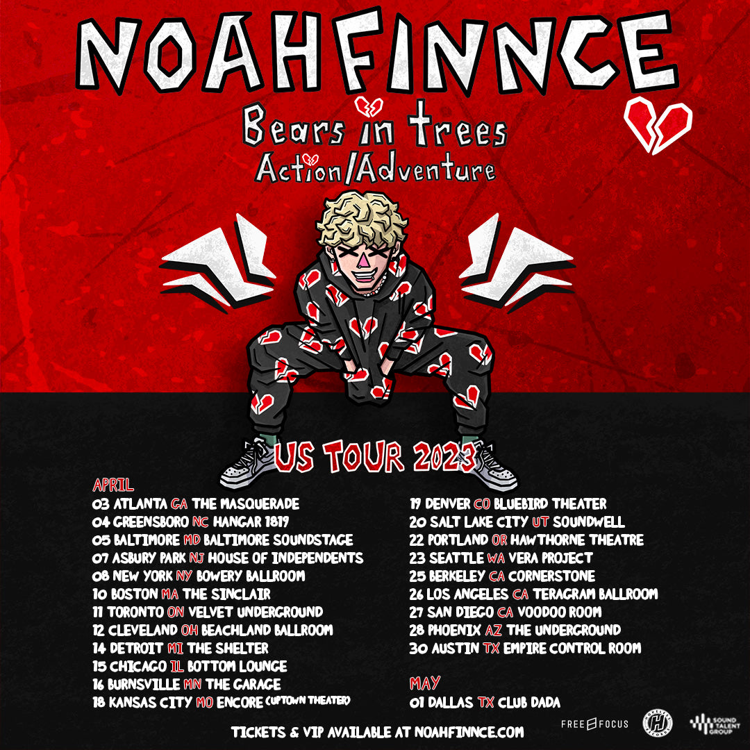 noah finnce tour