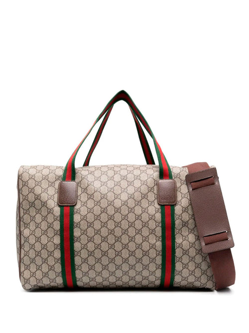 Gucci GG Supreme Duffle Bag - Neutrals Luggage and Travel