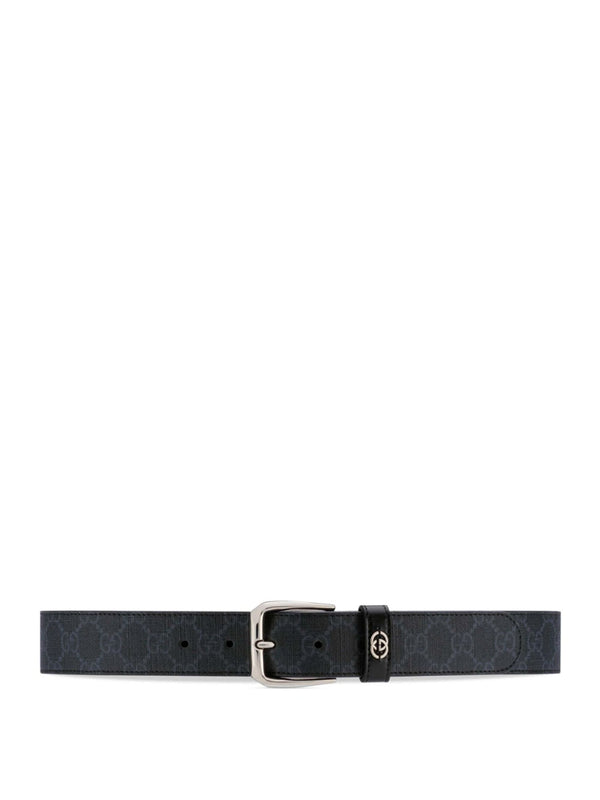 Signature GG-logo leather belt | Gucci