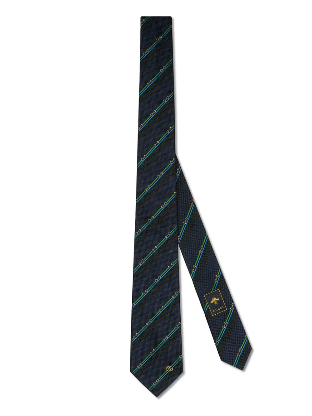 Striped GG silk tie | Gucci | OTTODISANPIETRO