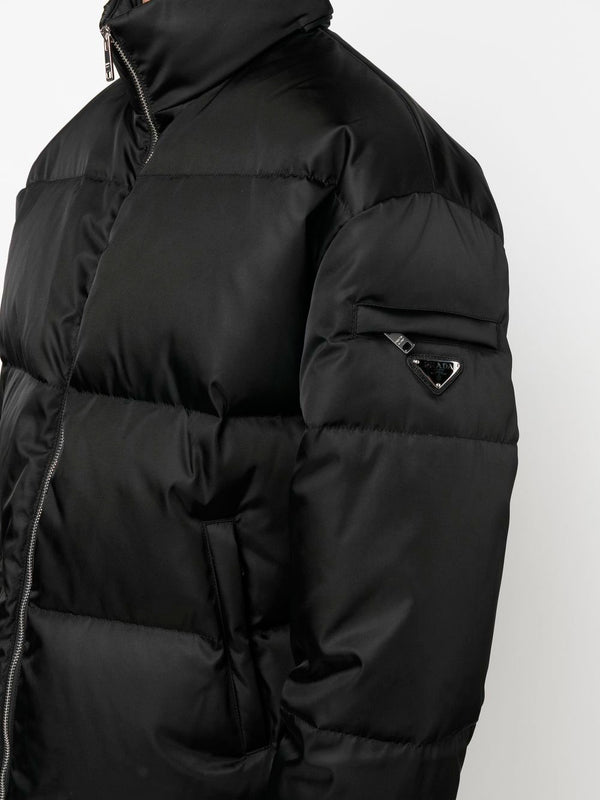 Re-Nylon short puffer jacket – OTTODISANPIETRO