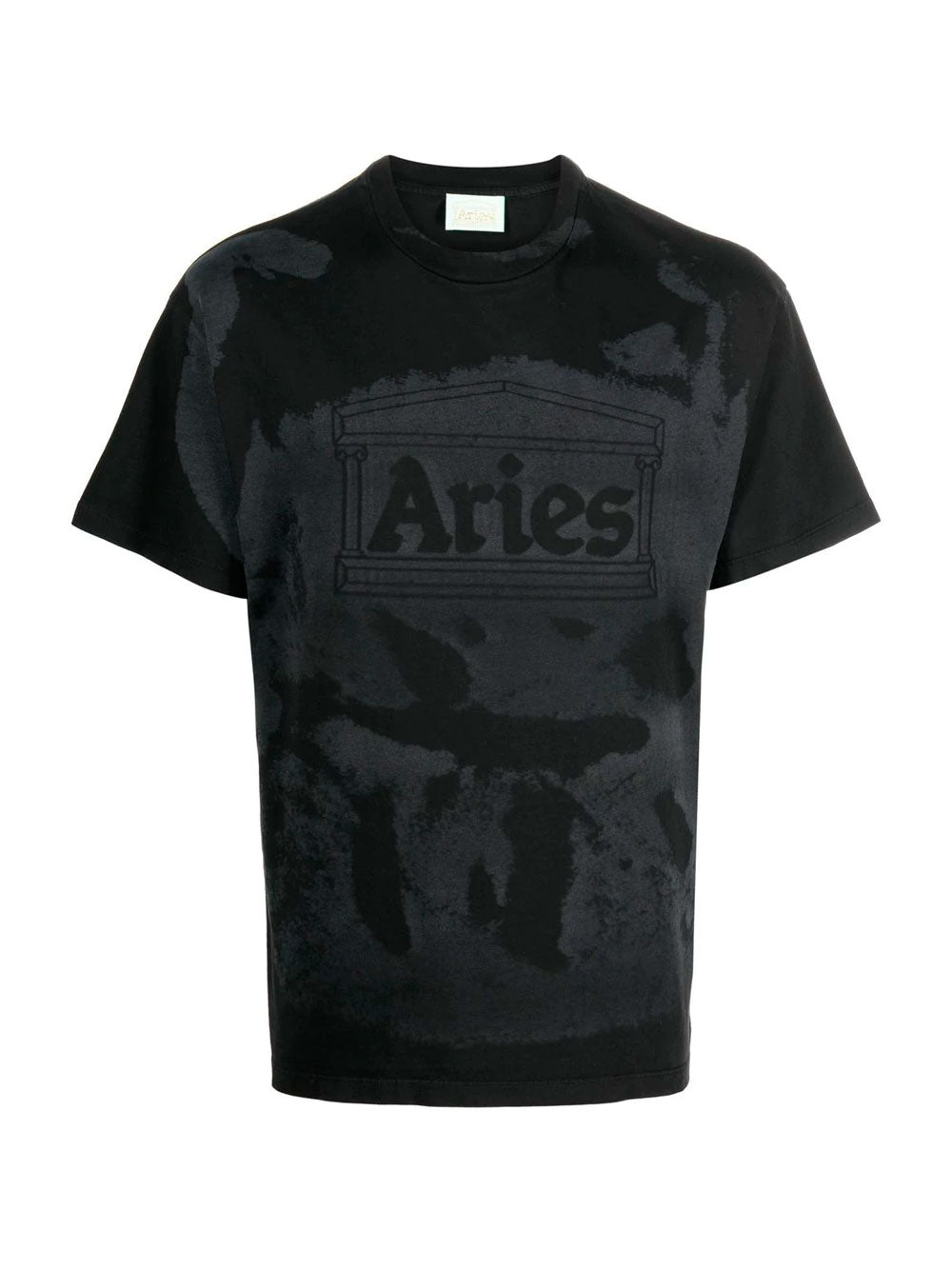 logo patch-work T-shirt, Aries