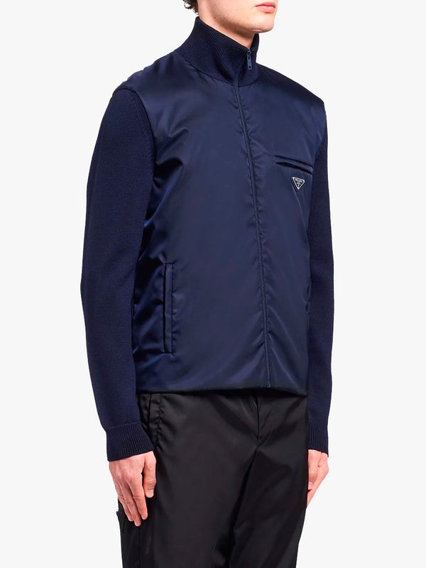 日本最大のブランド 1998fw prada nylon shirt blouson S ブルゾン