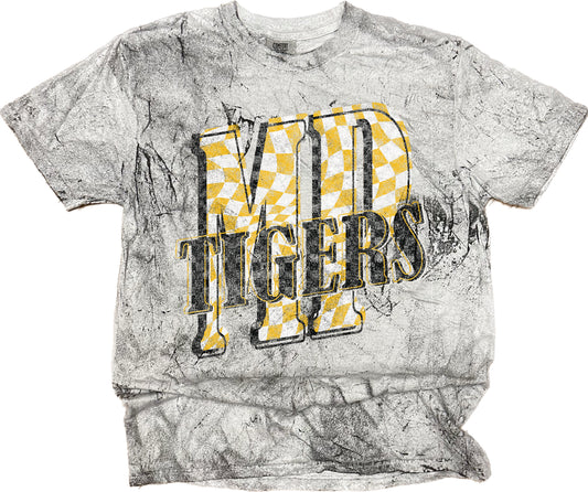 903 Threads Bland Tigers Vintage Washed Spirit Tee XL