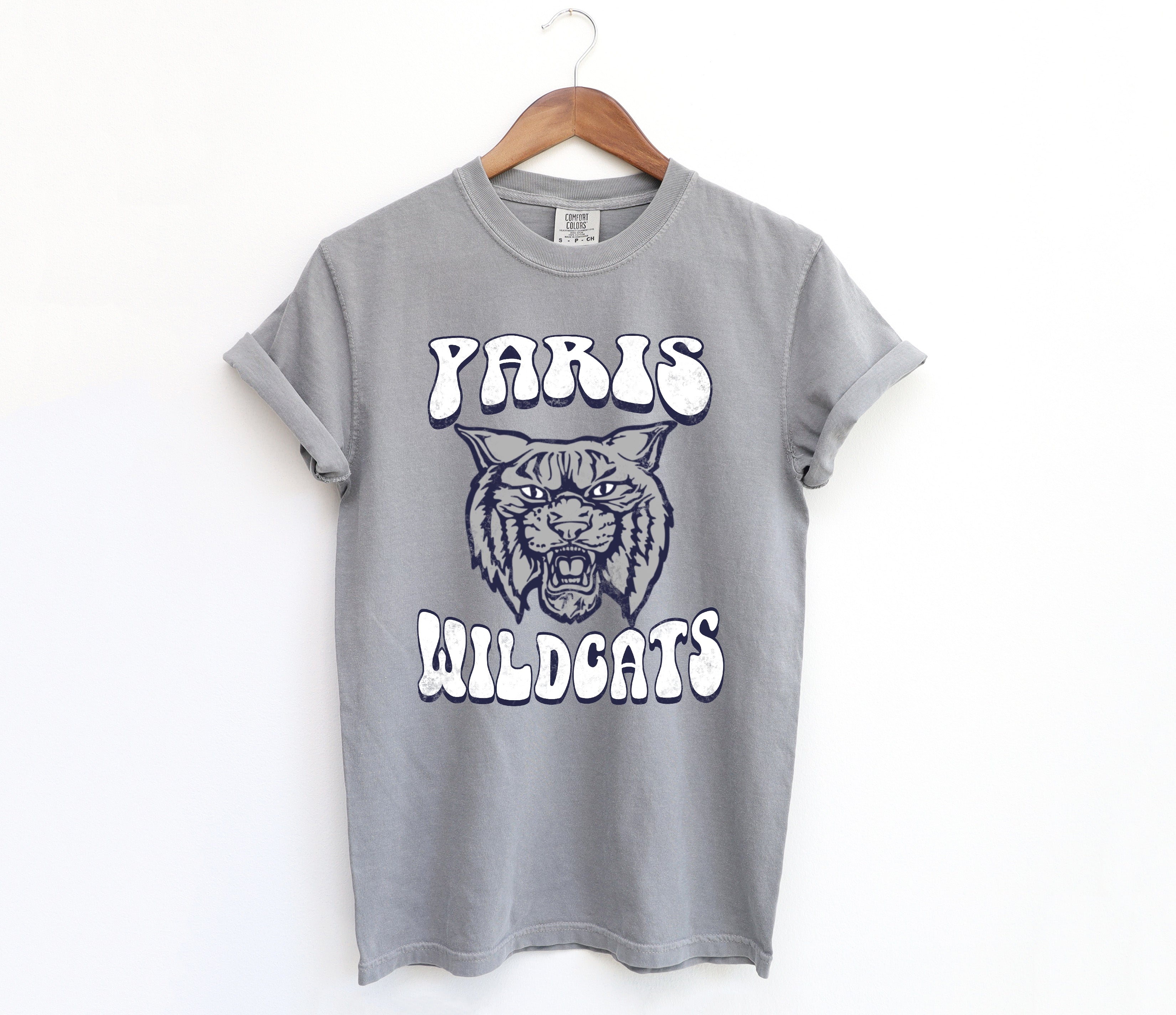 Paris Wildcats - Old School Mascot – 903 Threads