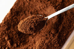 Coffee Grounds on a Spoon