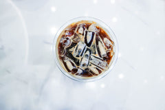 Cold Brew Coffee from Above