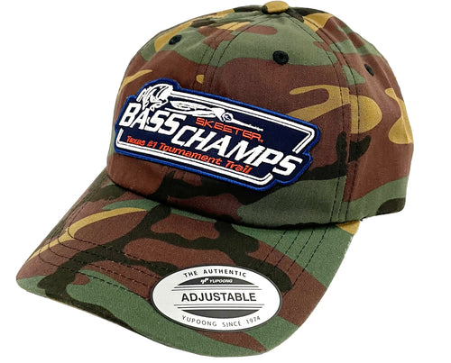 Bass Champs Patch Logo Hat 4 colors Available 