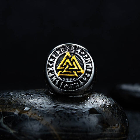 Inel Odin Valknut | Viking Century Romania